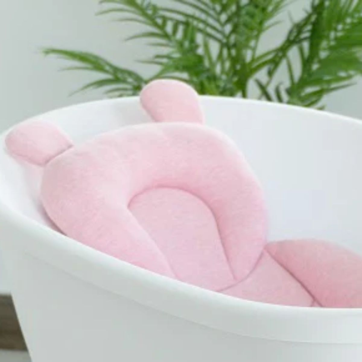 Babu Bath Babu Pillow - Petal Pink - Soft & Comfortable Design